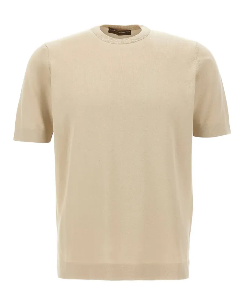 Filippo de Laurentiis Klassisches T-Shirt - Nude Nude
