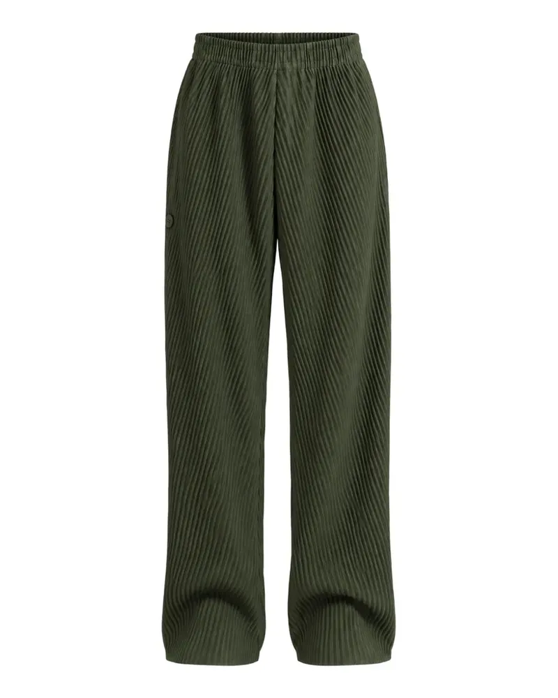Issey Miyake Plissierte Hose - Grün Grün