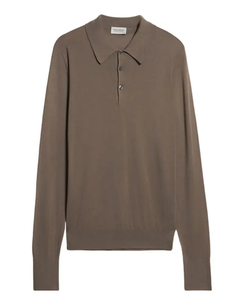 Fortela Finchley buttoned polo shirt - Braun Braun