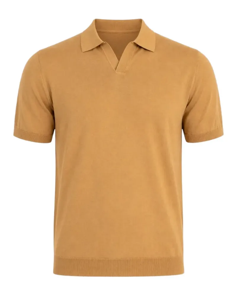 Diktat short-sleeve knitted T-shirt - Gelb Gelb
