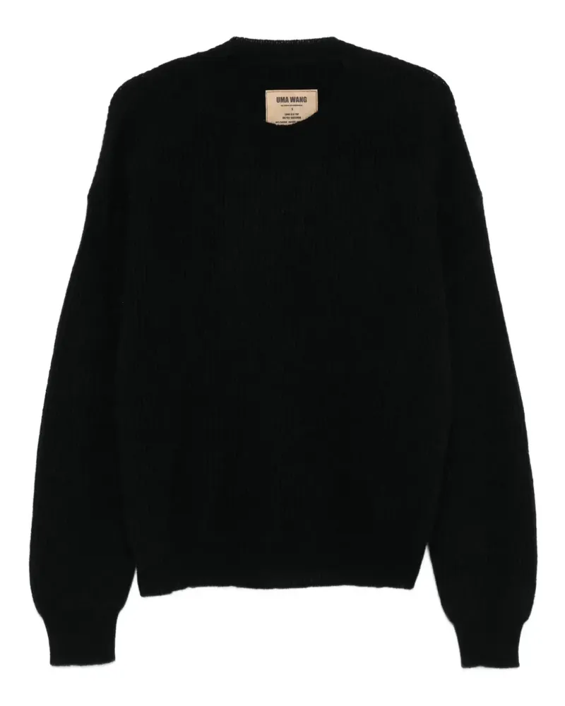 Uma Wang Pullover mit Rundhalsausschnitt - Schwarz Schwarz