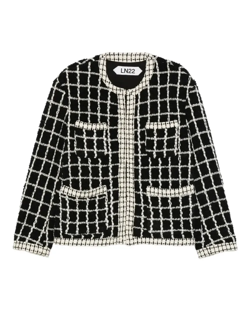 LnA Clothing Jacke mit Tasche - Schwarz Schwarz