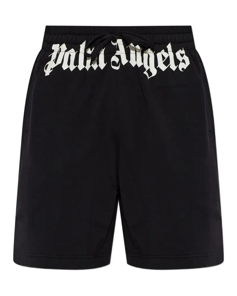 Palm Angels Shorts mit Kordelzug - Schwarz Schwarz