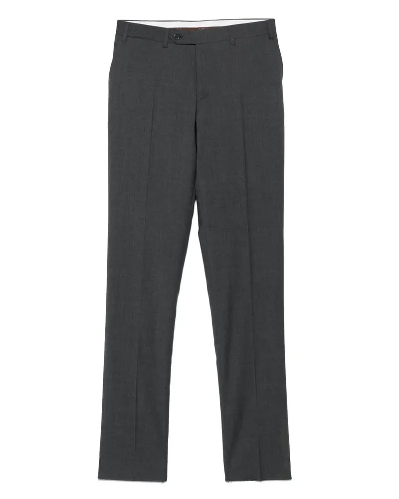 Canali Klassische Hose - Grau Grau