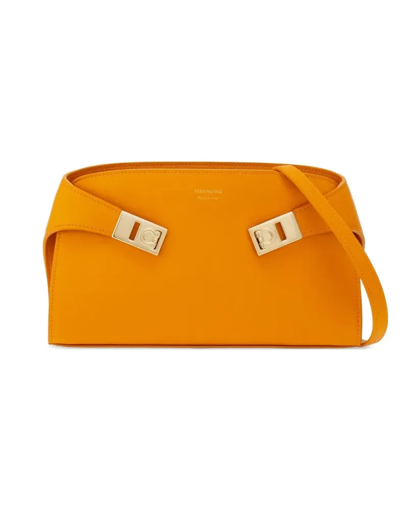 Ferragamo Mini Hug Umhängetasche - Orange Orange
