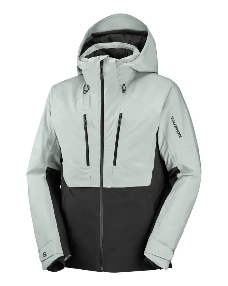 Salomon Isolierte Brilliant Kapuzenjacke - Grau Grau