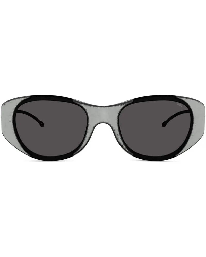 Diesel Iconic Sonnenbrille - Schwarz Schwarz