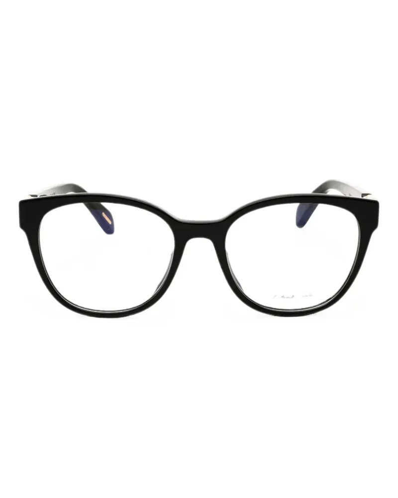 Chopard round-frame glasses - Schwarz Schwarz