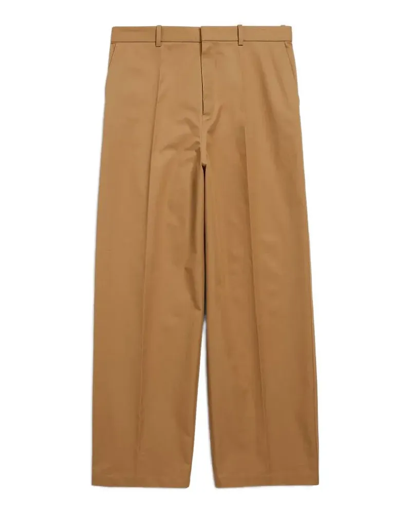Balenciaga Large Chinohose in Camel - Nude Nude