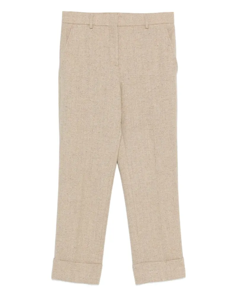 Incotex Hose mit verdecktem Verschluss - Nude Nude