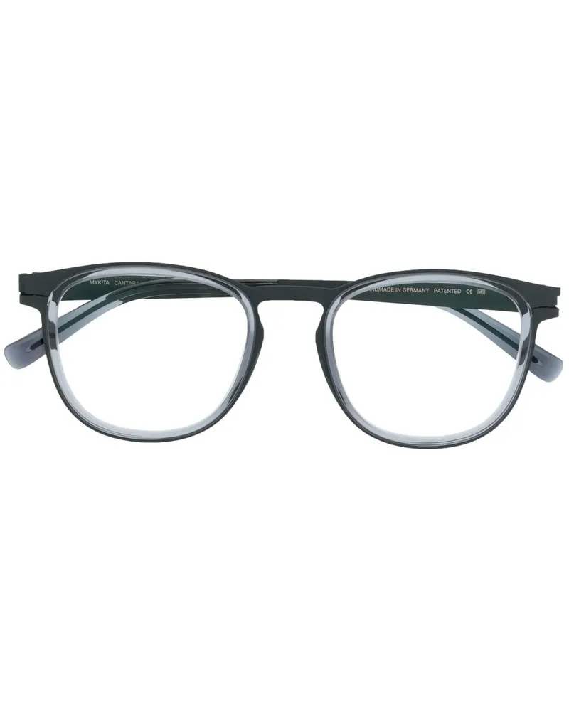 Mykita Cantara Brille mit eckigem Gestell - Blau Blau