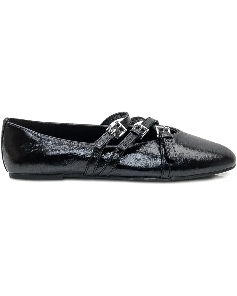 Michael Kors Ballerinas mit Schnallendetail - Schwarz Schwarz