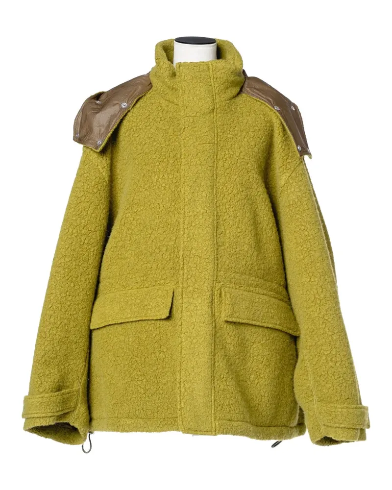 Muller of Yoshiokubo reversible hooded coat - Grün Grün