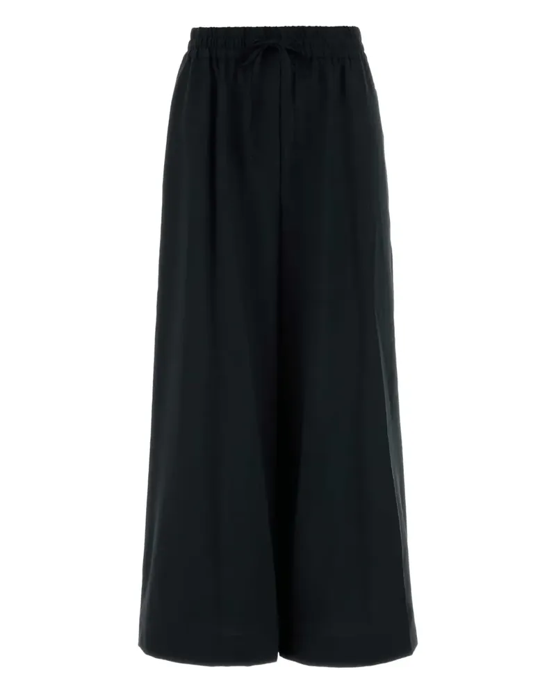 Max Mara Elmo Hose mit weitem Bein - Schwarz Schwarz