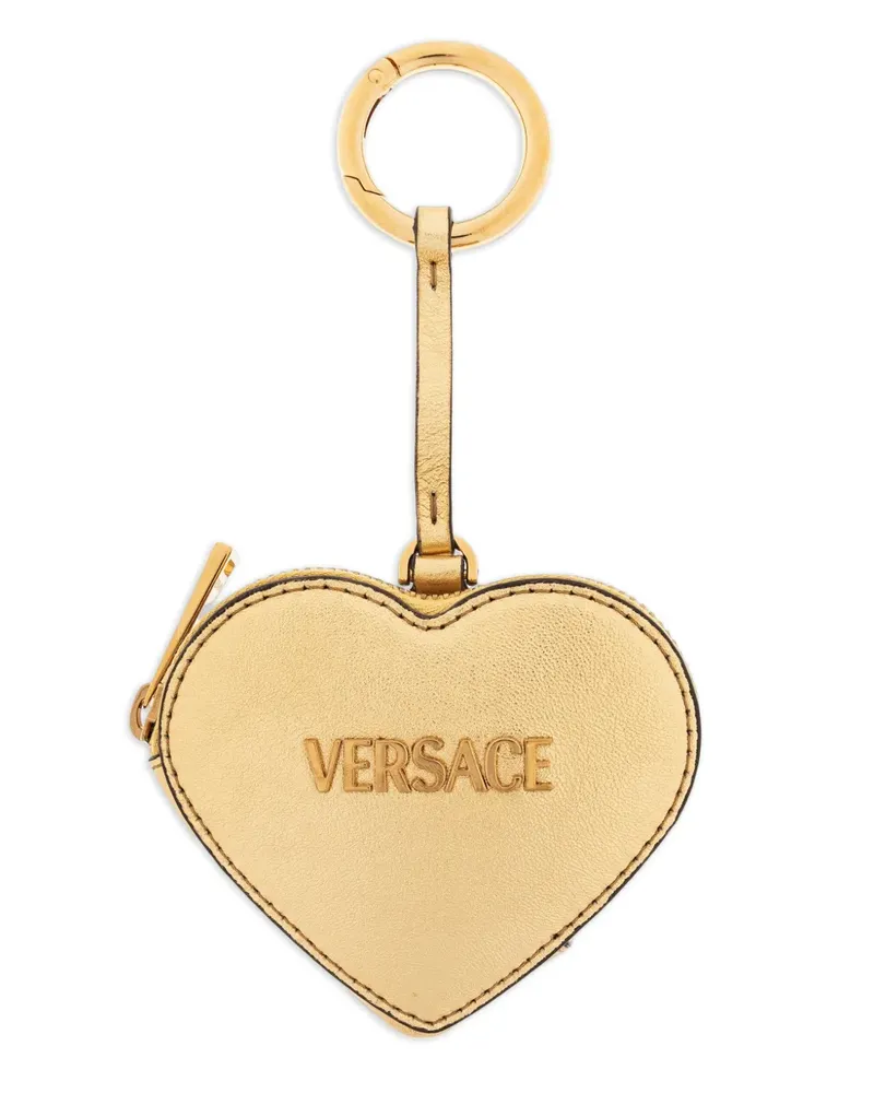 Versace Schlüsselanhänger mit Herzform - Gold Gold
