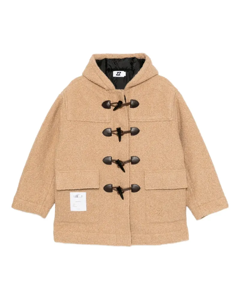 Izzue Jacke mit Logo-Patch - Nude Nude