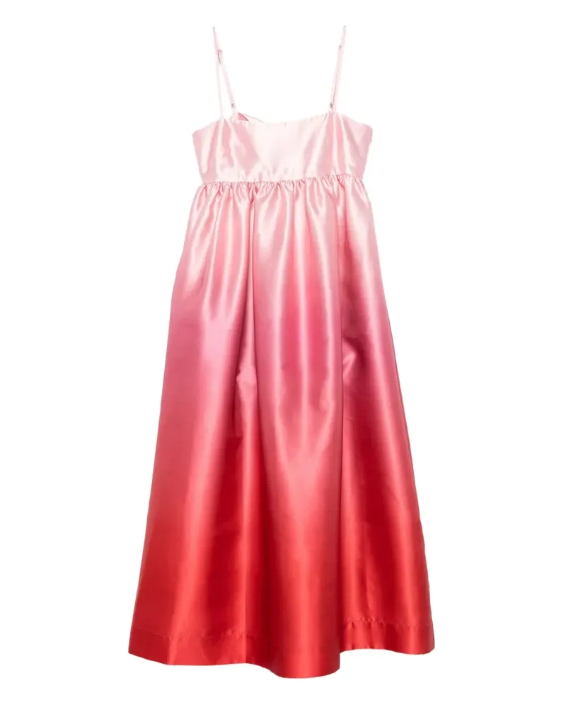 ALEMAIS Inez Ombré-Midikleid - Rosa Rosa