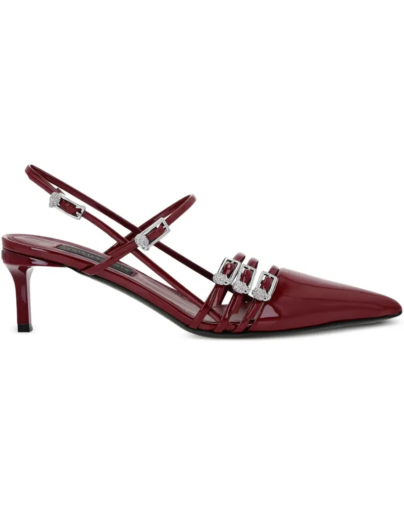 Philipp Plein Slingback-Pumps mit Kristallen 55mm - Violett Violett
