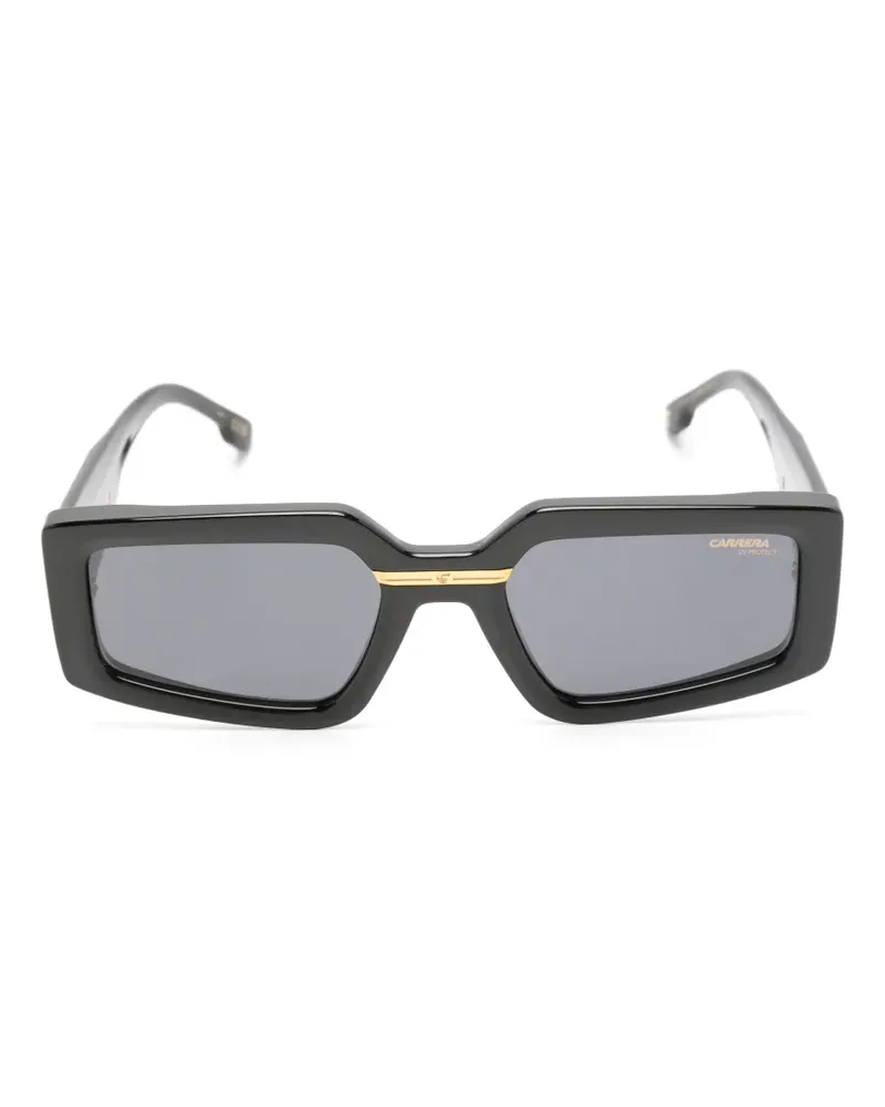 Carrera Victory C 12/S Sonnenbrille mit eckigem Gestell - Schwarz Schwarz