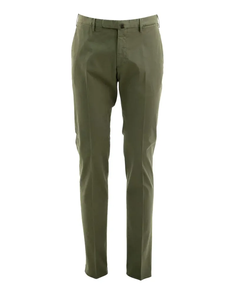 Incotex Hose mit Tapered-Bein - Grün Grün