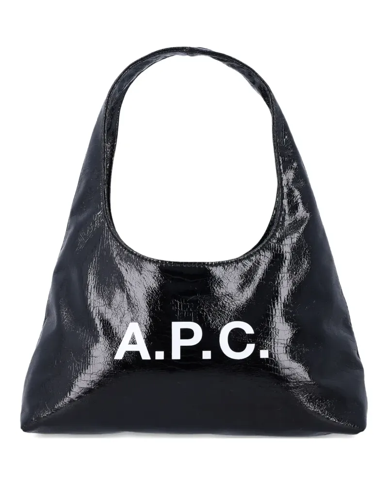 A.P.C. Ninon top handle mini bag - Schwarz Schwarz