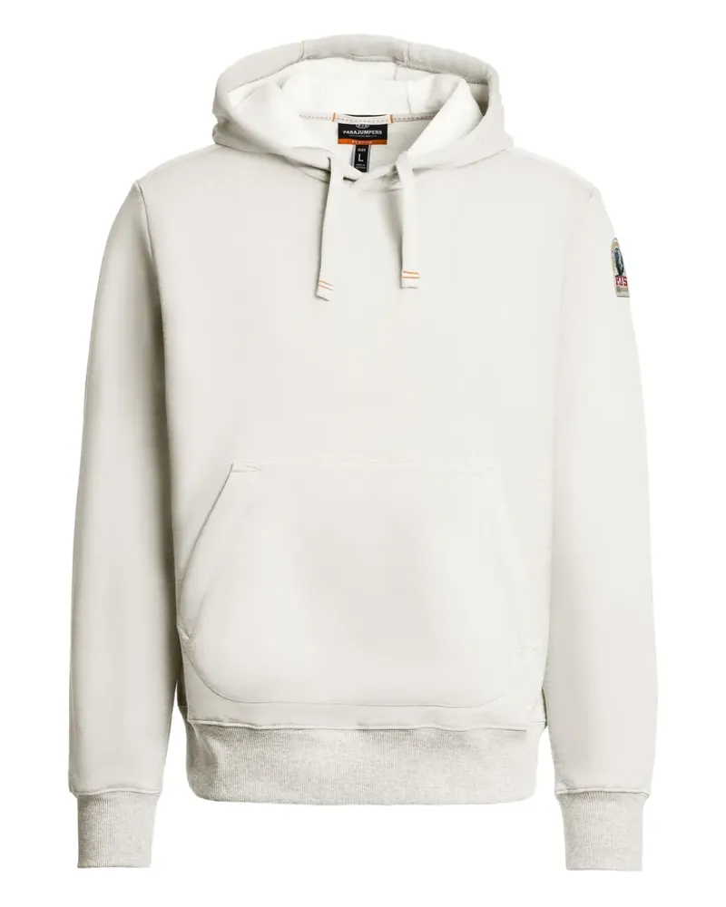 Parajumpers Hoodie mit Beuteltasche - Weiß Weiß