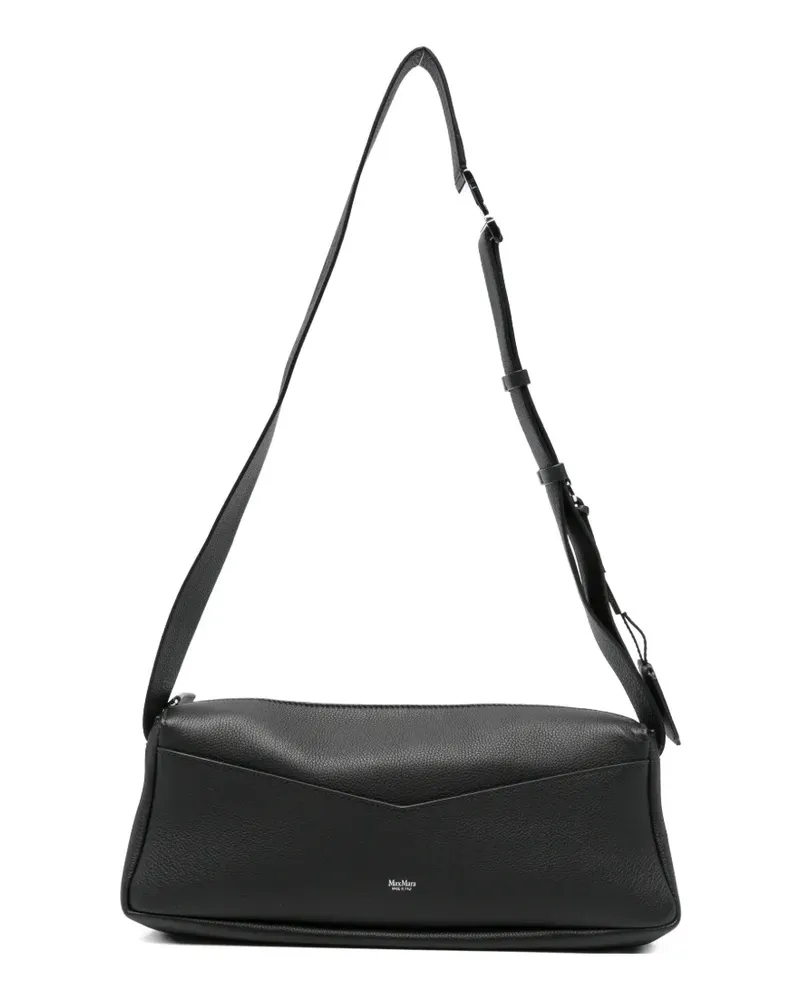 Max Mara Skippers leather shoulder bag - Schwarz Schwarz