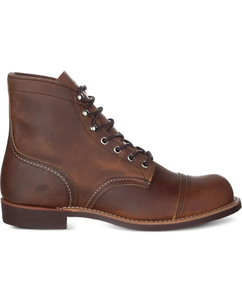 Red Wing Shoes Iron Ranger Stiefel - Braun Braun