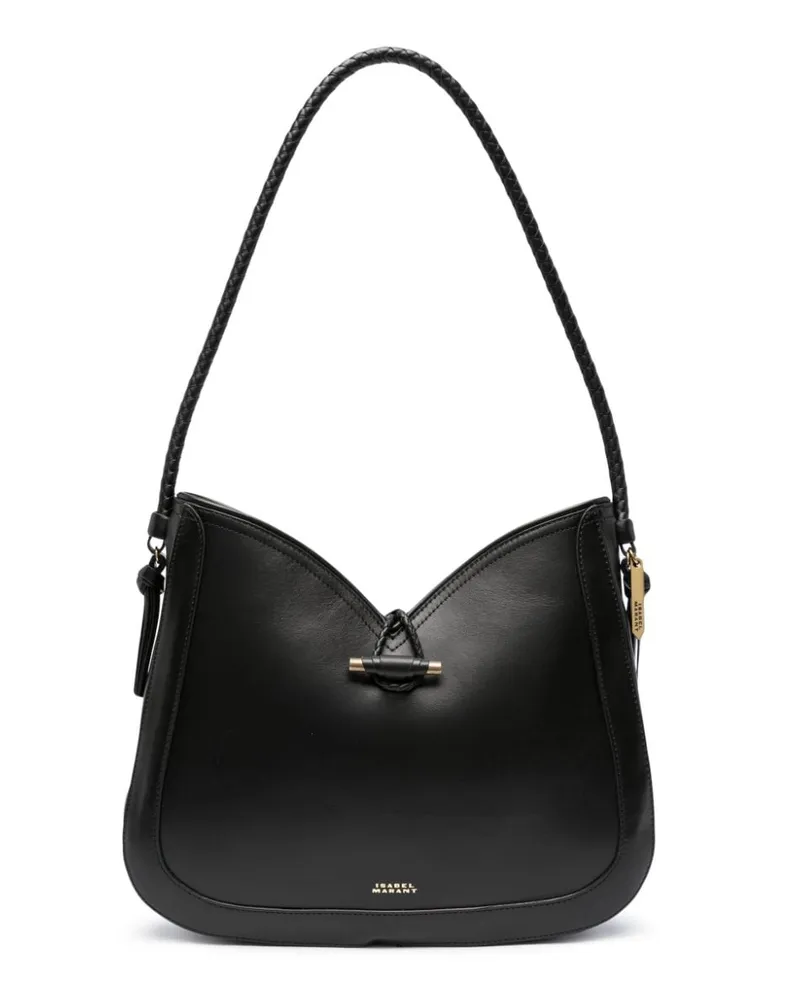 Isabel Marant Vigo Hobo Schultertasche - Schwarz Schwarz