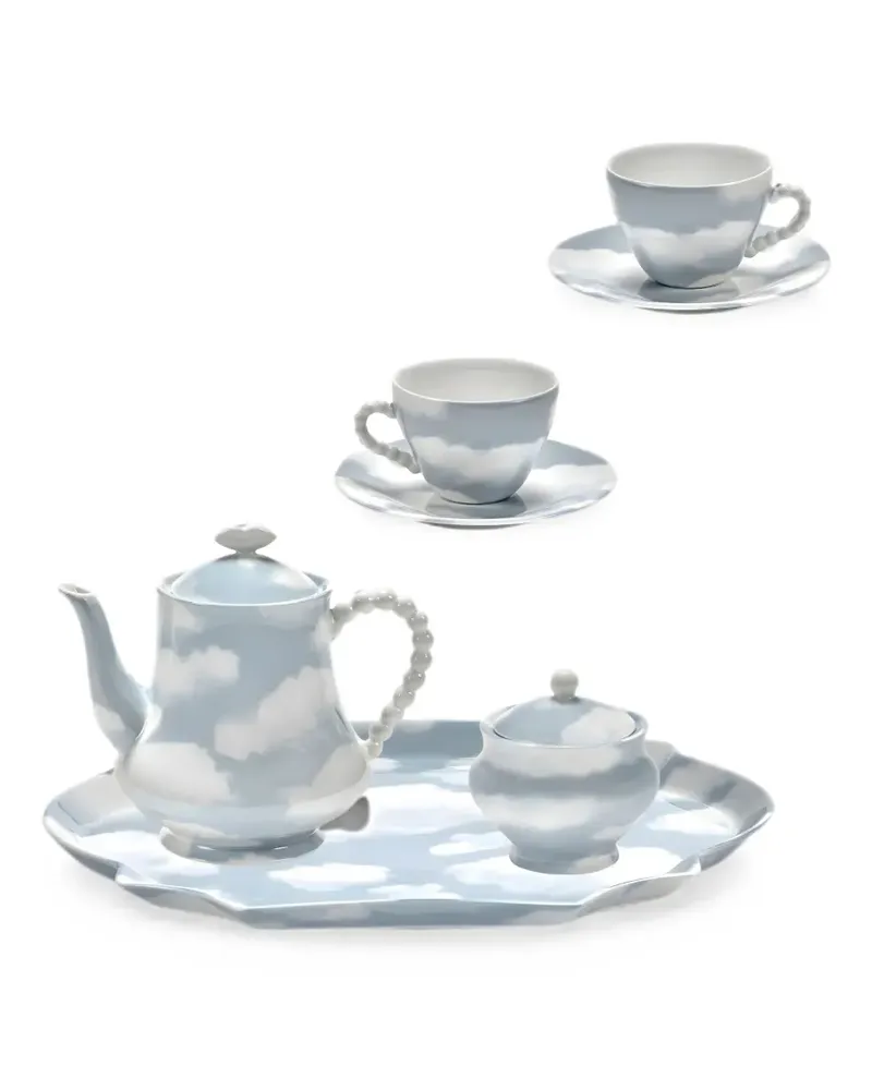 Serax cloud-pattern cup and saucer set - Blau Blau