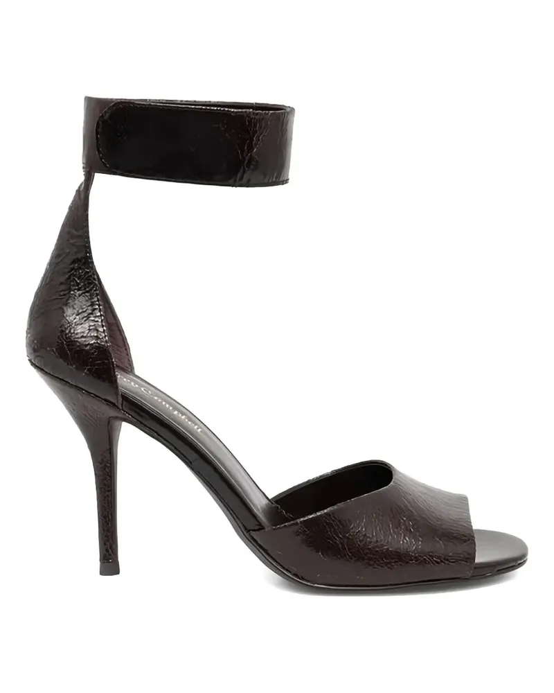 Jeffrey Campbell leather ankle-strap sandals - Braun Braun
