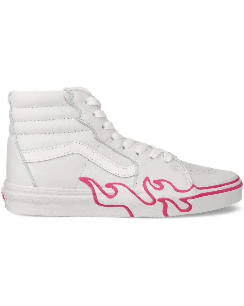 Vans Sk8-Hi Flame high-top sneakers - Weiß Weiß
