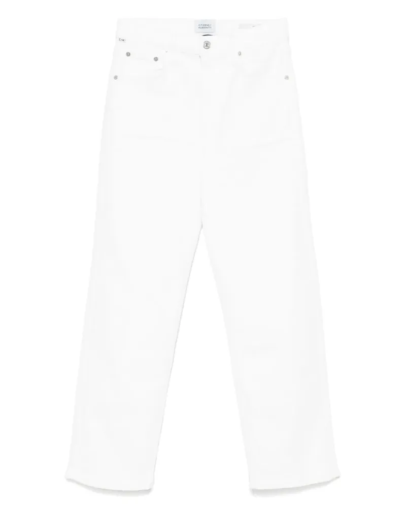 Citizens of humanity Jeans mit Logo-Patch - Weiß Weiß