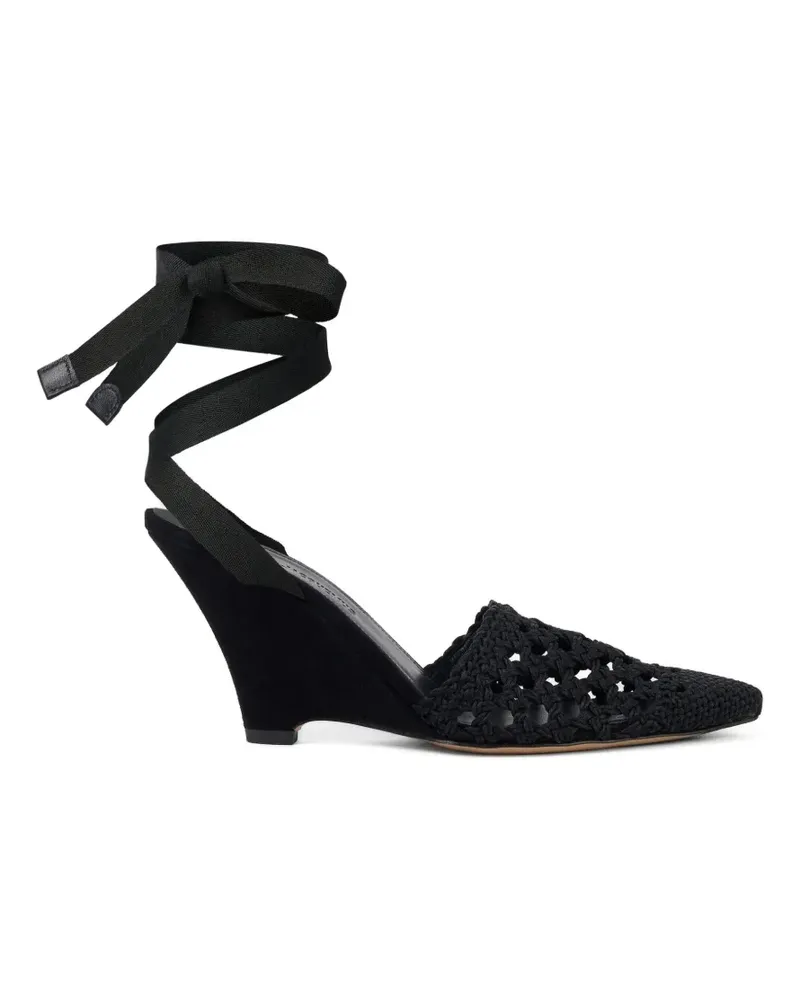 Jacquemus The High lace-up espadrilles - Schwarz Schwarz