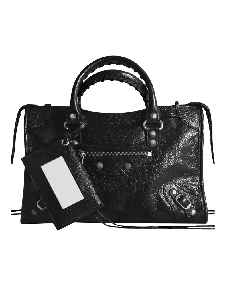 Balenciaga small Le City tote bag - Schwarz Schwarz