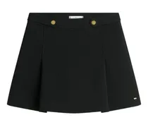 Minirock mit Knöpfen - Schwarz