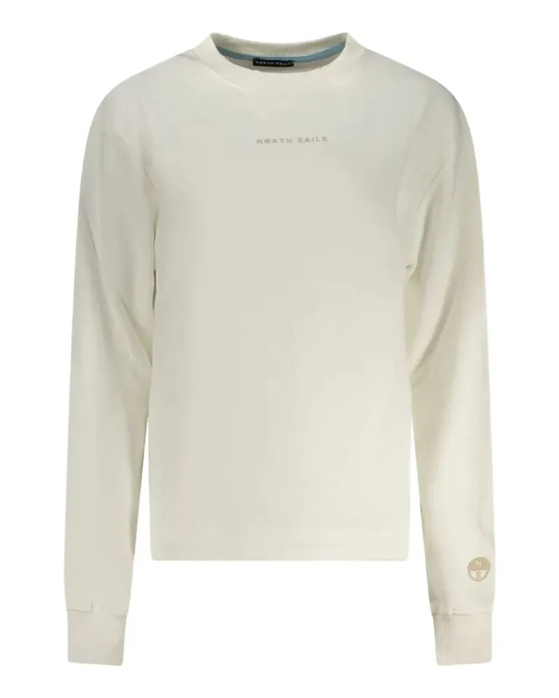 North Sails logo-print sweatshirt - Weiß Weiß