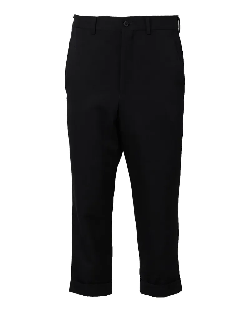 Comme des Garçons cropped trousers - Schwarz Schwarz