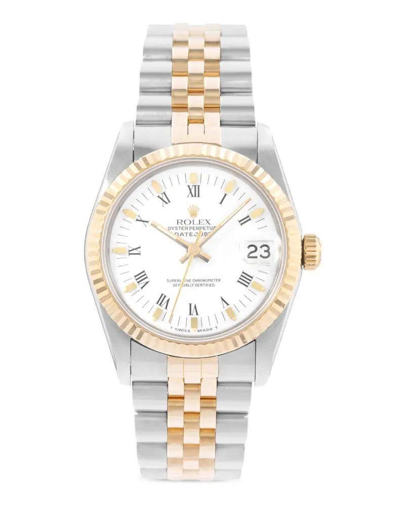 Rolex 1987 Datejust Armbanduhr 31mm - Weiß Weiß