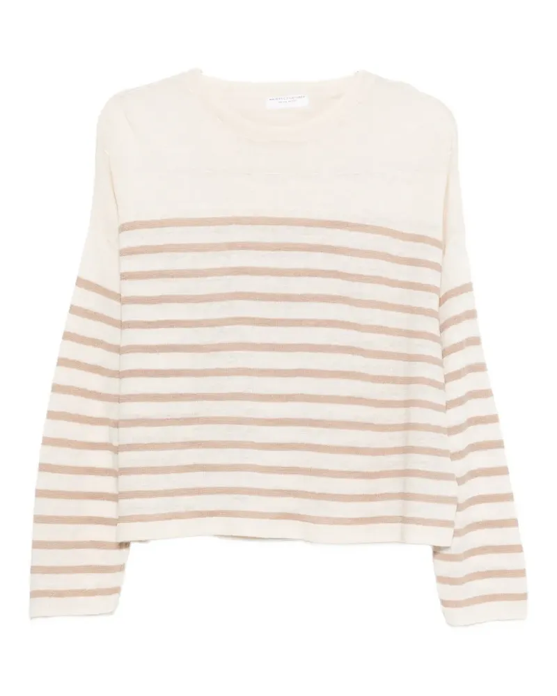 Majestic striped sweater - Nude Nude