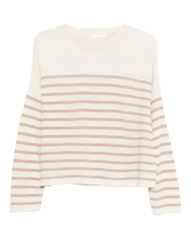 Majestic striped sweater - Nude Nude