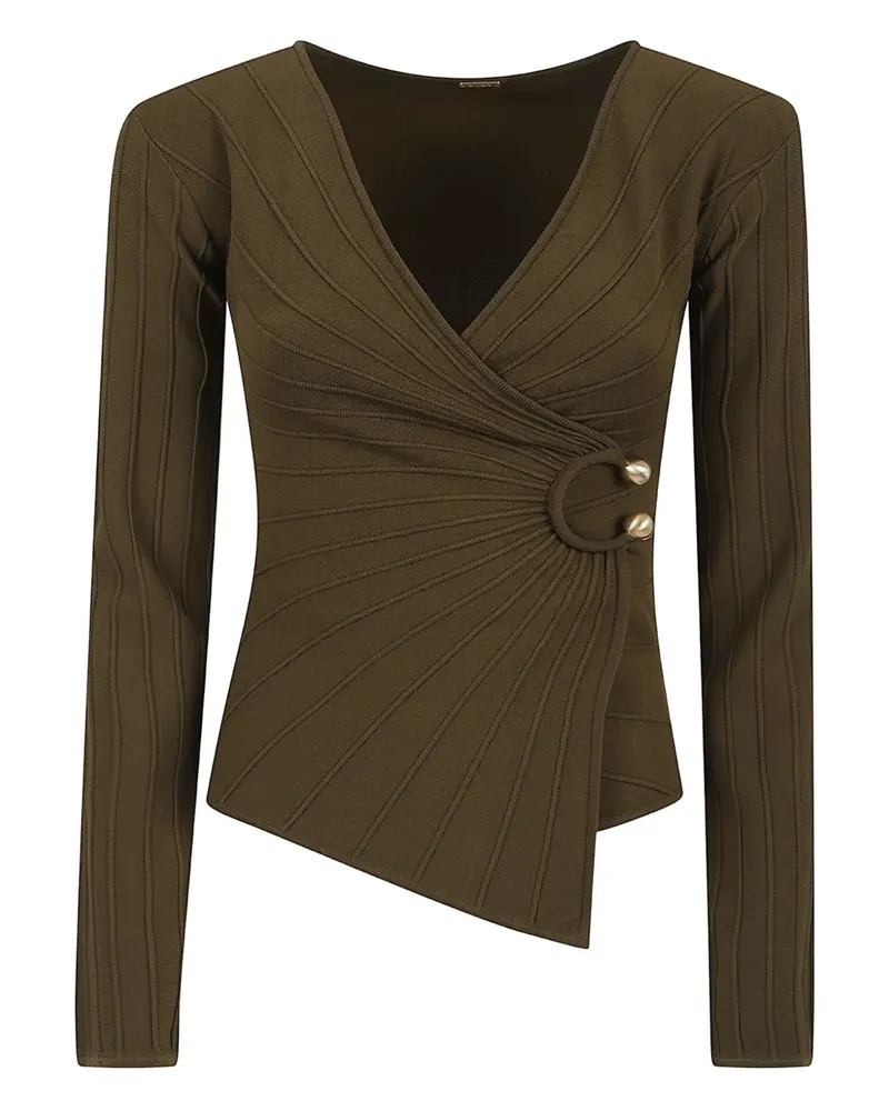 Cult Gaia Collette ring-detail top - Grün Grün