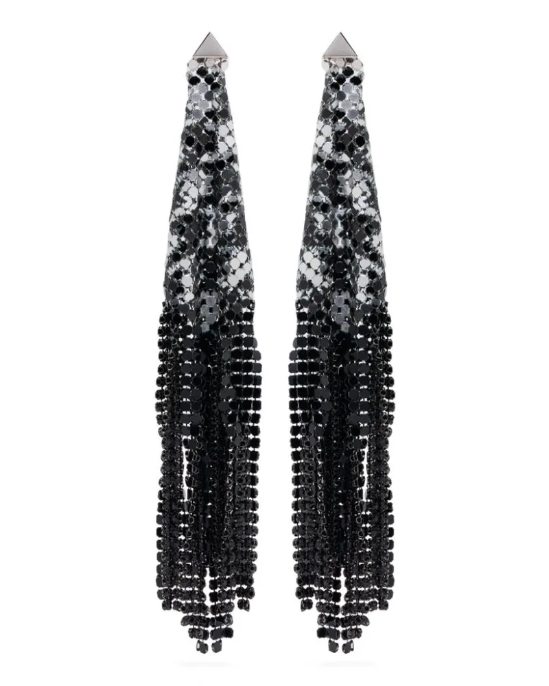 Paco Rabanne Chainmail Ohrringe - Silber Silber