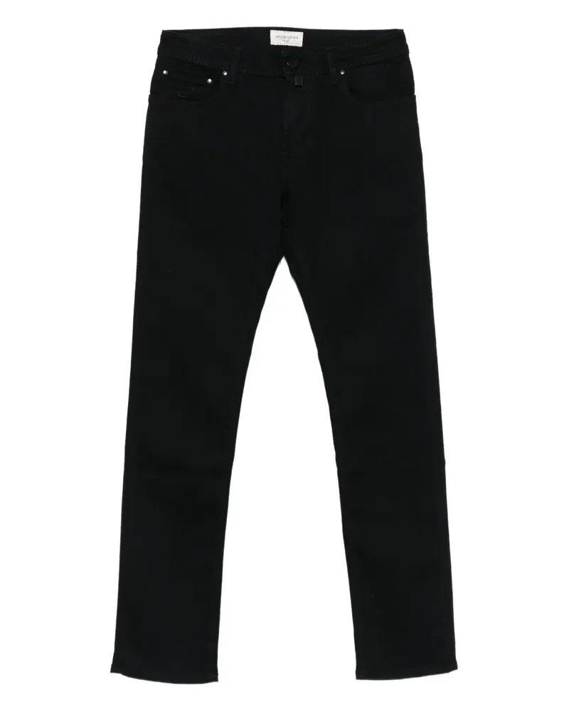 Jacob Cohën Five-Pocket-Hose - Schwarz Schwarz
