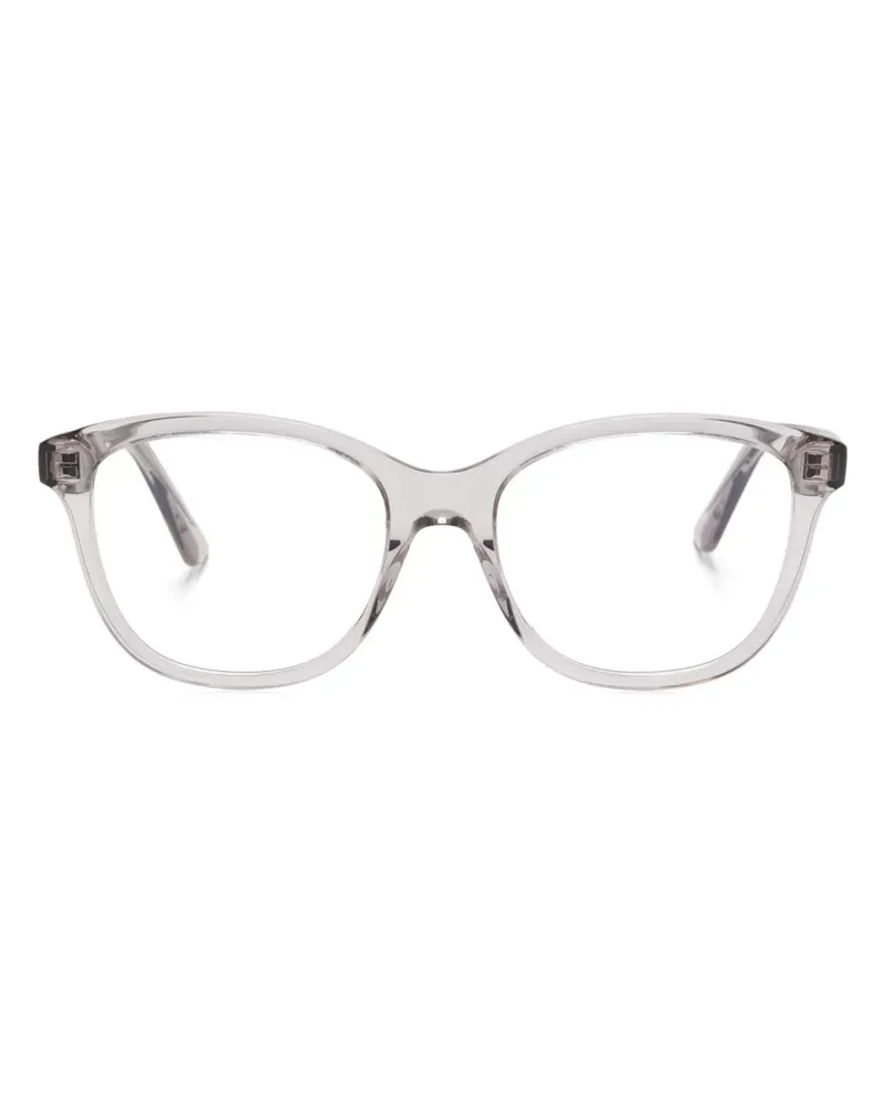 Alexander McQueen Semi-transparente Brille - Grau Grau