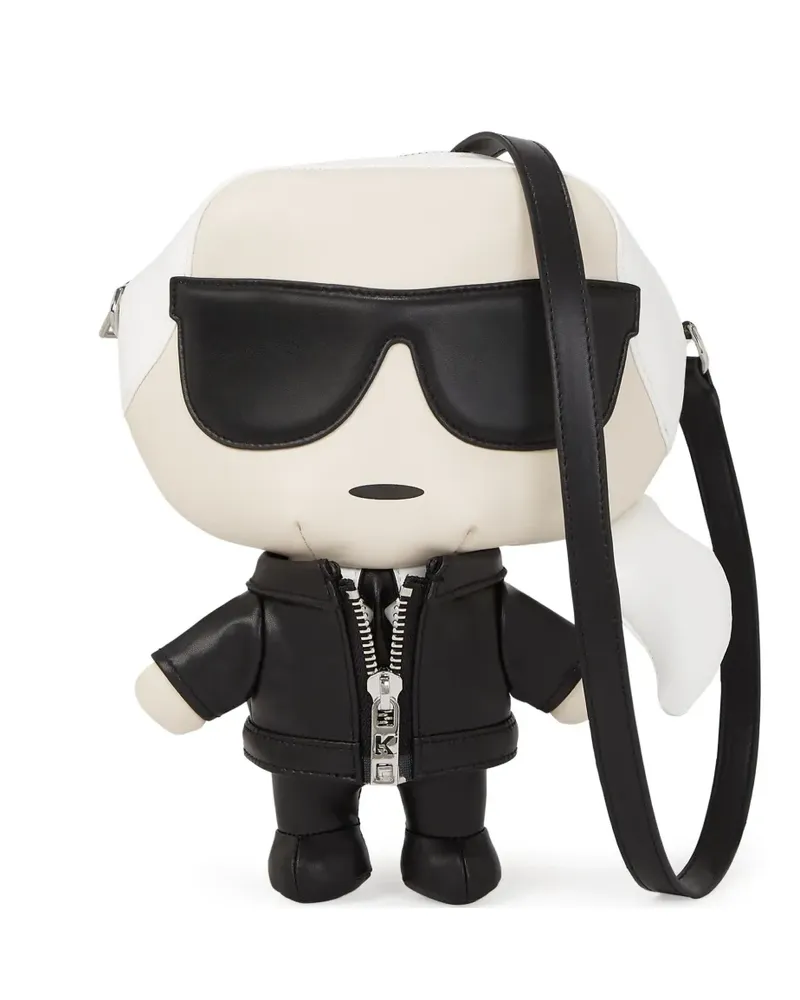 Karl Lagerfeld Ikon Umhängetasche - Weiß Weiß