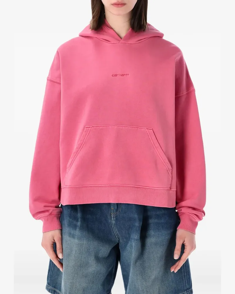 Carhartt WIP Benton Hoodie mit Kängurutasche - Rosa Rosa