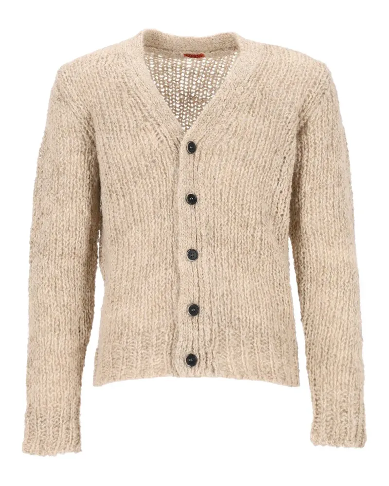 BARENA Cigalon chunky-knit cardigan - Nude Nude