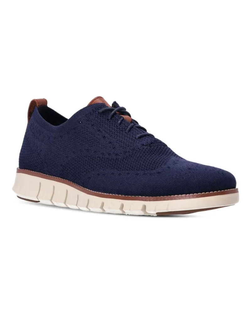 COLE HAAN Zerogrand Wingtip Mesh-Sneakers - Blau Blau