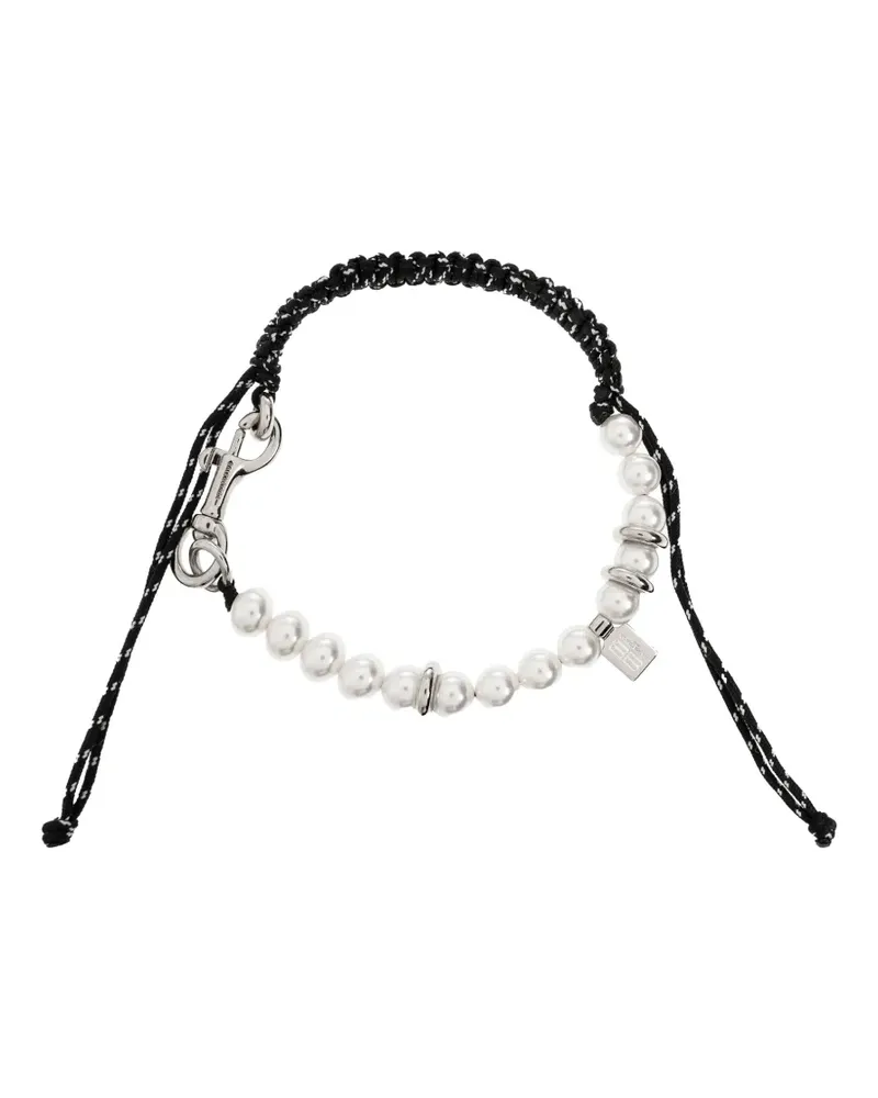 Balenciaga Malibu Pearl Choker - Silber Silber